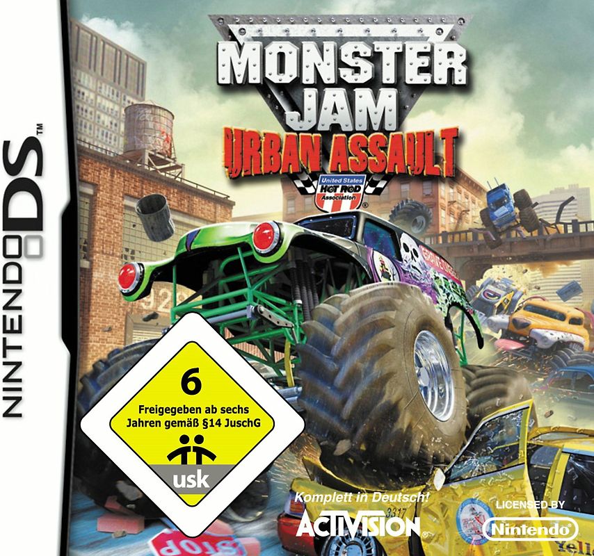 Monster Jam Urban Assault Nintendo DS
