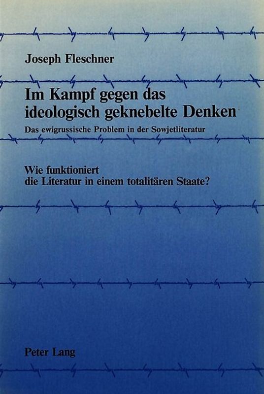 Im Kampf gegen das ideologisch geknebelte Denken