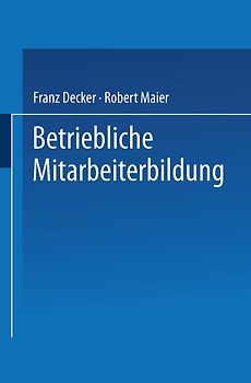 Betriebliche Mitarbeiterbildung