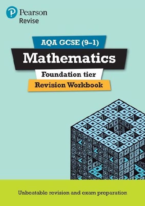Pearson REVISE AQA GCSE Maths (Foundation) Revision Workbook - for 2026, 2027 exams