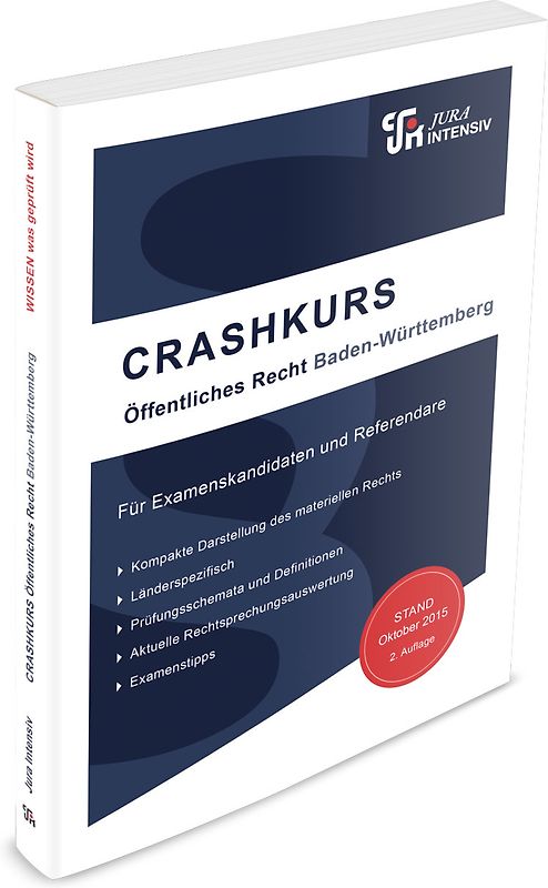 CRASHKURS Öffentliches Recht - Baden-Württemberg