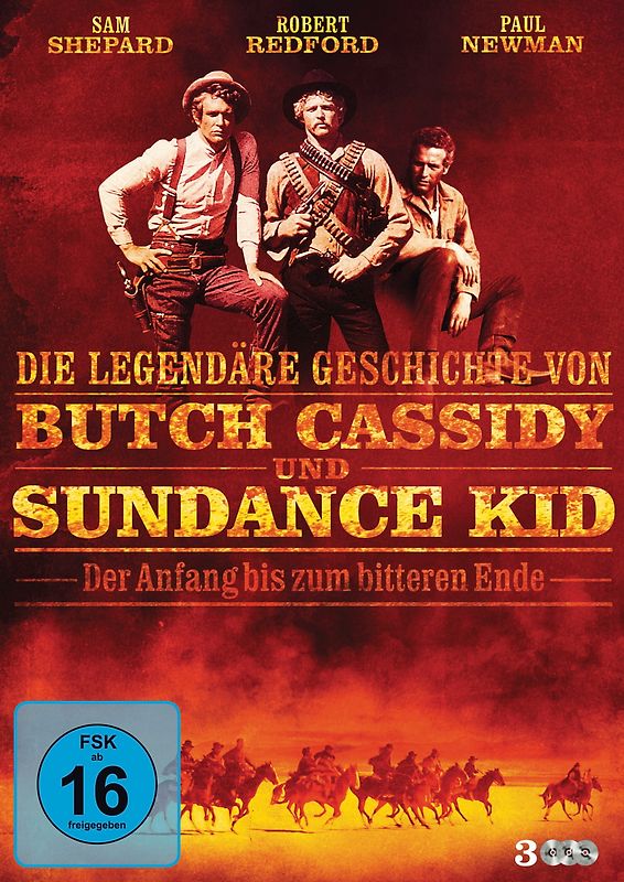 Die legendäre Geschichte von Butch Cassidy und Sundance Kid - Der Anfang bis zum bitteren Ende [3 DVDs] DVD
