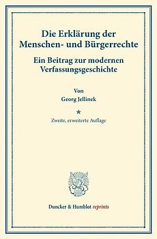 Die Erklärung der Menschen- und Bürgerrechte.