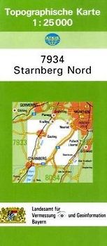 TK25 7934 Starnberg-Nord