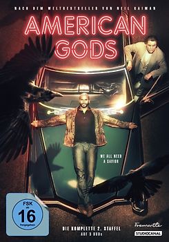 American Gods - Die komplette 2. Staffel [Collector's Edition, 3 DVDs] DVD