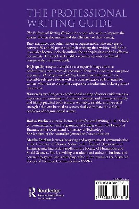 Professional Writing Guide