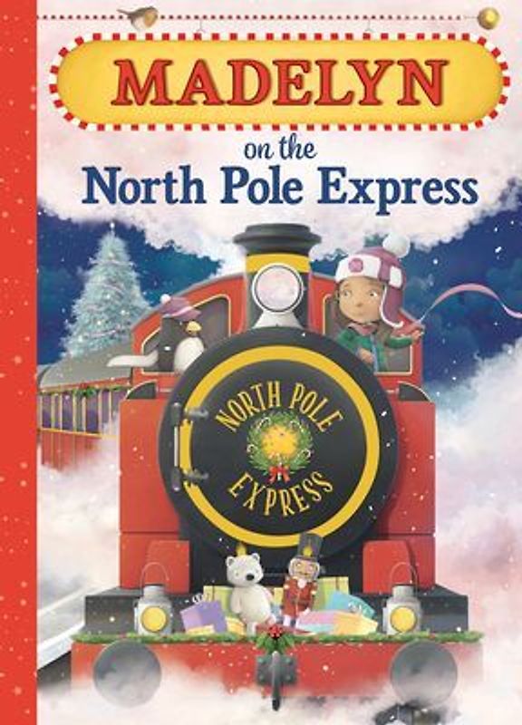 Madelyn on the North Pole Express