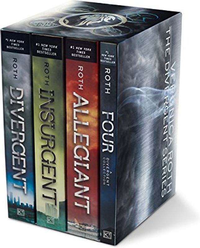 Divergent Series Set: Divergent, Insurgent, Allegiant, Four