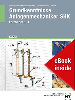 eBook inside: Buch und eBook Grundkenntnisse Anlagenmechaniker SHK