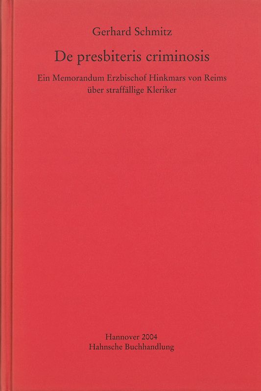 De presbiteris criminosis