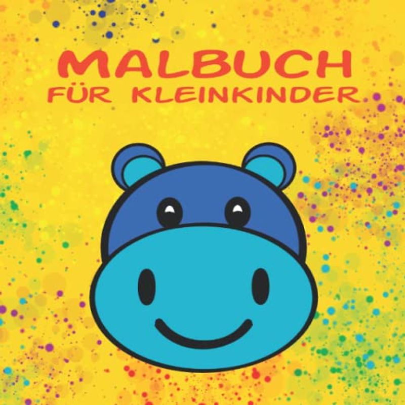 Malbuch mit Tieren für Kleinkinder