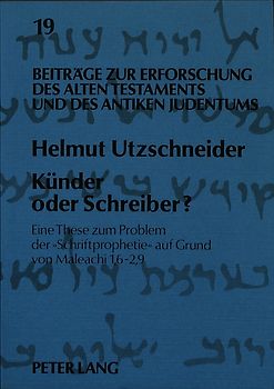 Künder oder Schreiber?