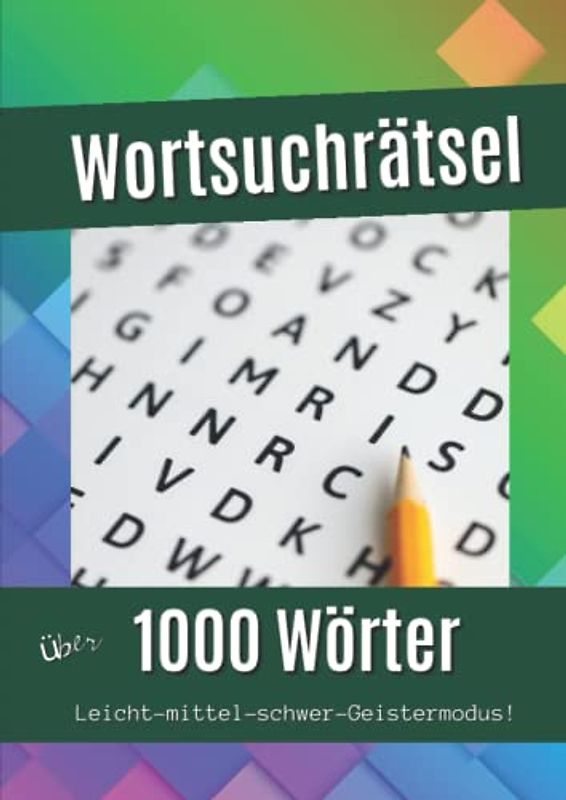 Wortsuchrätsel: 1000 Wörter!