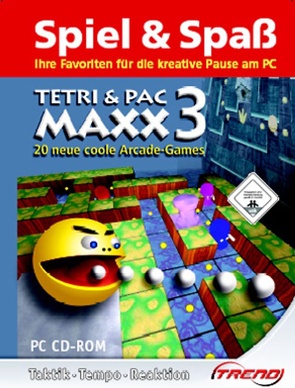 Spiel & Spaß: Tetri & PacMaxx 3 PC Spiele