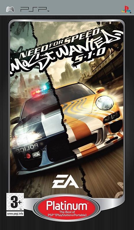 Need for Speed: Most Wanted 5-1-0 [Platinum, Internationale Version] PlayStation Portable