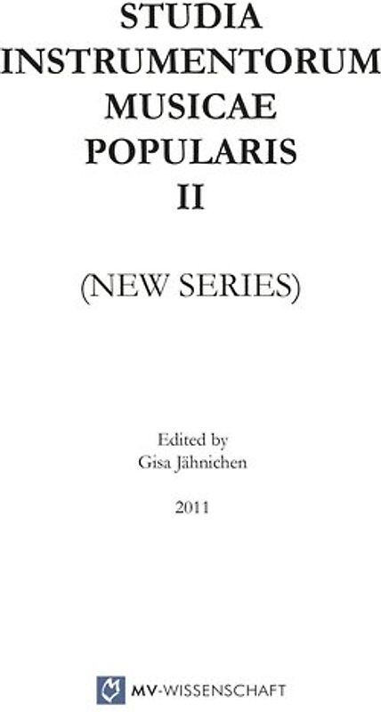 Studia Instrumentorum Musicae Popularis II