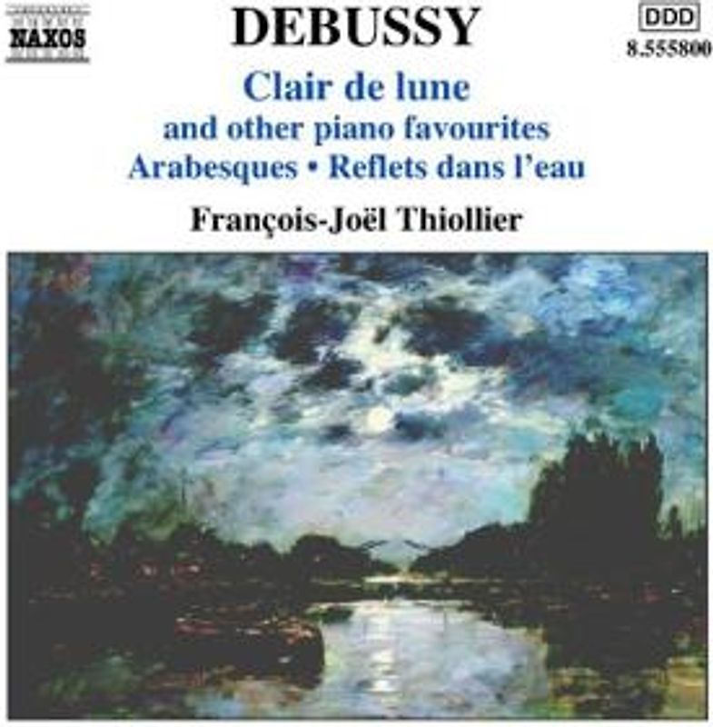 Francois-Joel Thiollier - DEBUSSY: Clair de Lune/Arabesques/+