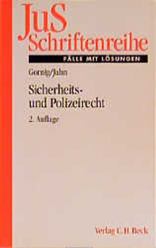 Fälle zum Sicherheits- und Polizeirecht