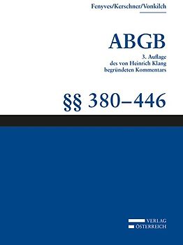 Großkommentar zum ABGB - Klang Kommentar