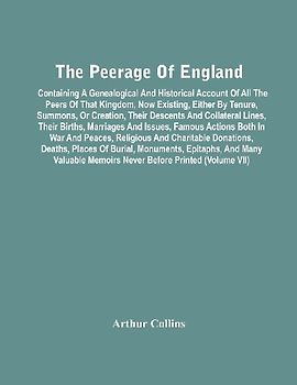 The Peerage Of England