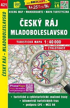 Český ráj / Böhmisches Paradies (Wander - Radkarte 1:40.000)