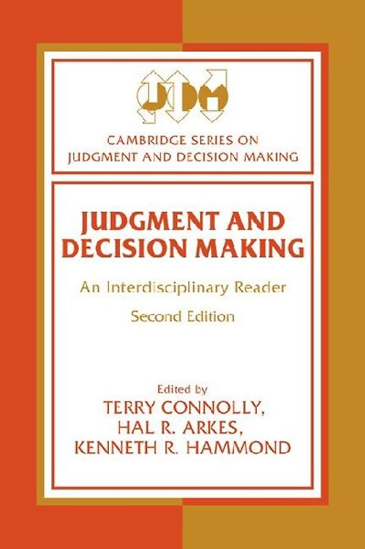 Judgment and Decision Making