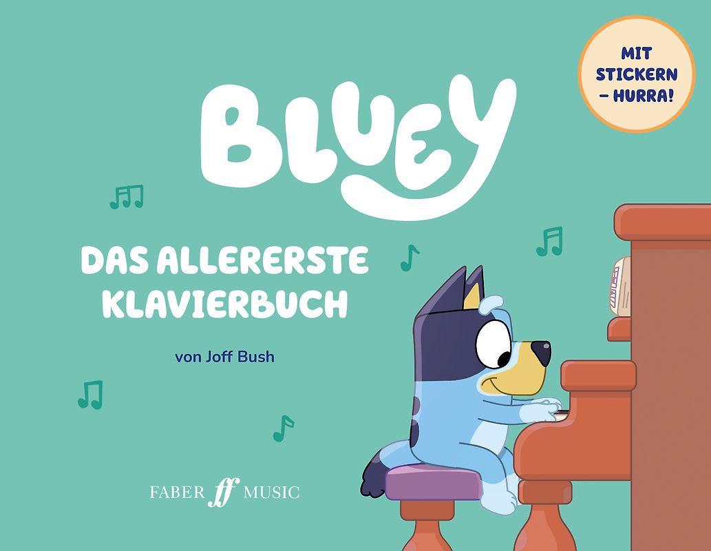 Bluey: Das allererste Klavierbuch