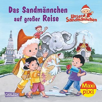 Maxi Pixi 186: VE 5 Das Sandmännchen auf großer Reise (5 Exemplare)