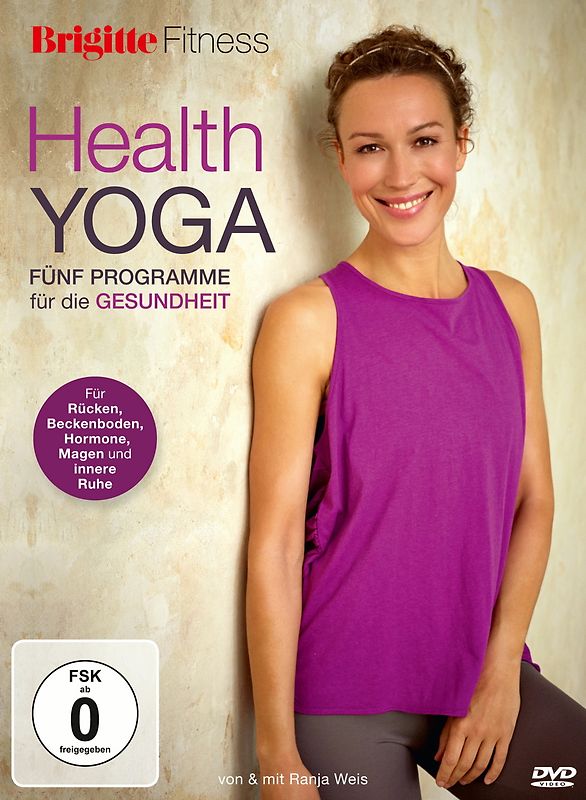 Brigitte - Health Yoga - Fünf Programme für die Gesundheit DVD