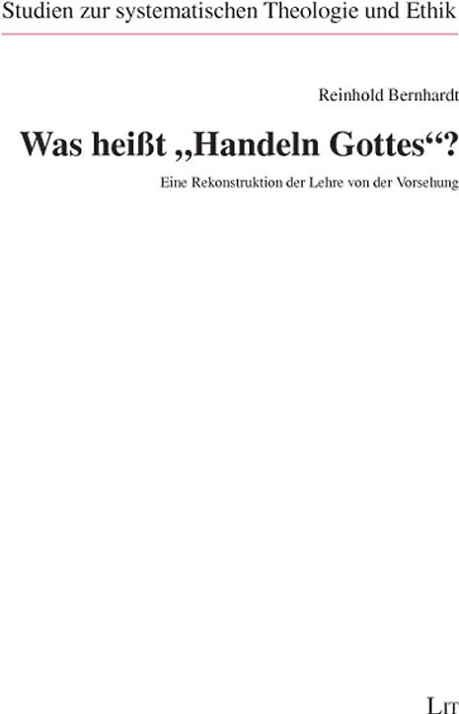 Was heißt "Handeln Gottes"?