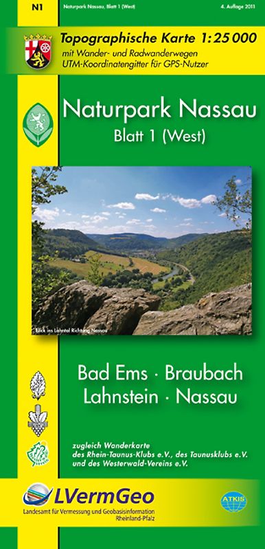 Naturpark Nassau /Bad Ems, Braubach, Lahnstein, Nassau (WR)