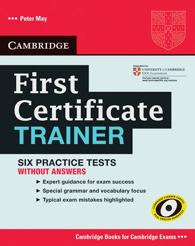 First Certificate Trainer