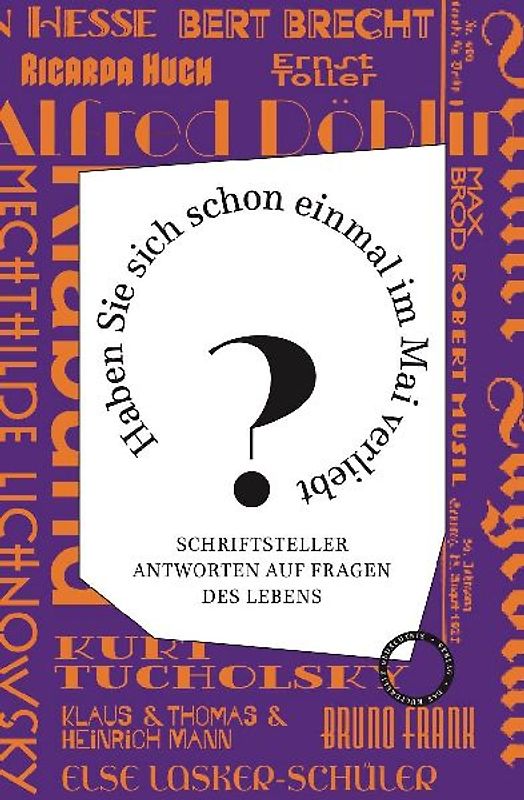 Haben Sie sich schon einmal im Mai verliebt?