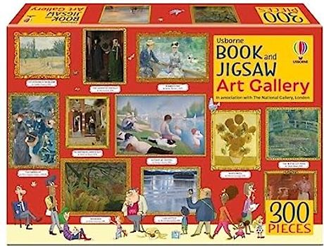 Book and Jigsaw Art Gallery (Usborne Book and Jigsaw)