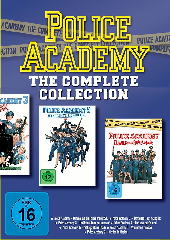Police Academy-Complete Collection DVD