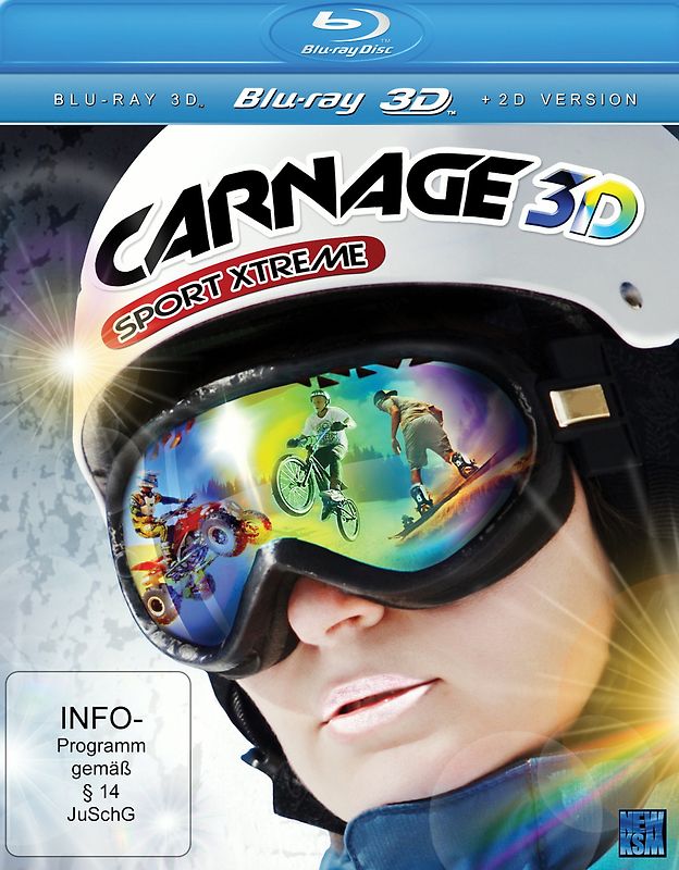 Carnage 3D - Sport Xtreme [inkl. 2D Version] 3D Blu-ray Disc