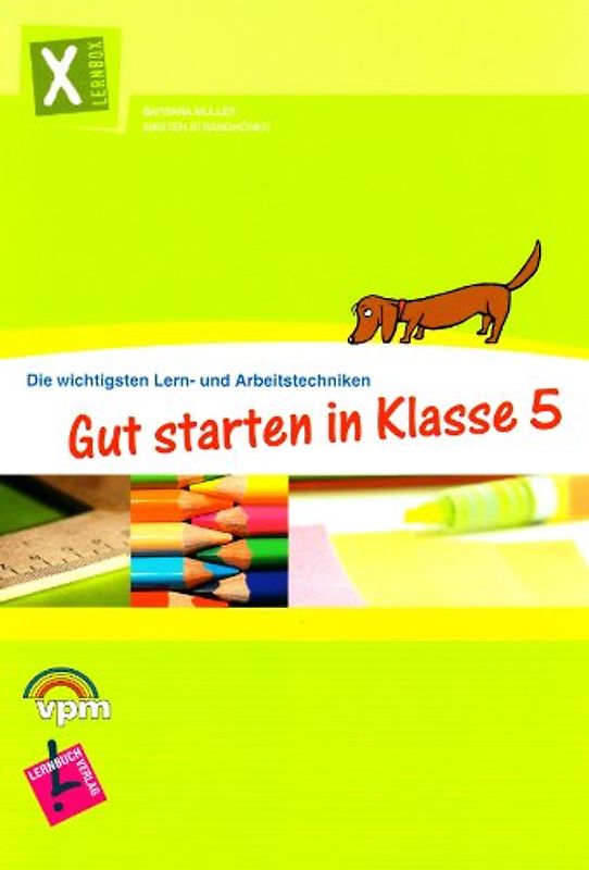 Lernbox Gut starten in Klasse 5. Die wichtigsten Lern- und Arbeitstechniken. Arbeitsheft