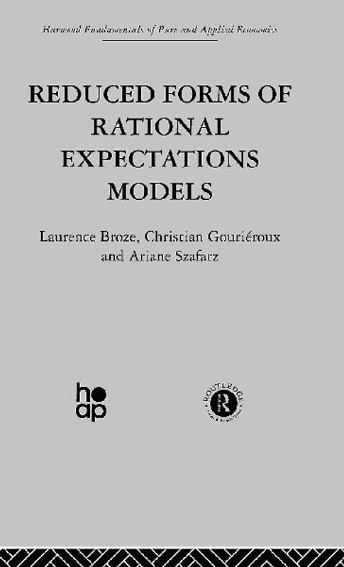 Reduced Forms of Rational Expectations Models