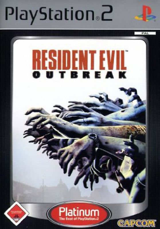 Resident Evil Outbreak Platinum PlayStation 2