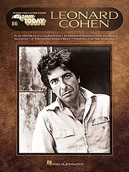 E-Z Play: Leonard Cohen: Songbook für Klavier: E-Z Play Today #86
