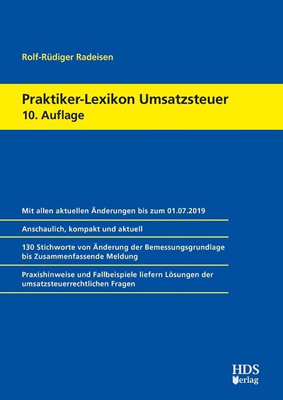 Praktiker-Lexikon Umsatzsteuer