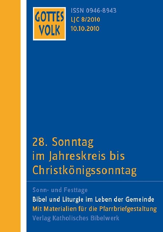 Gottes Volk LJ C8/2010