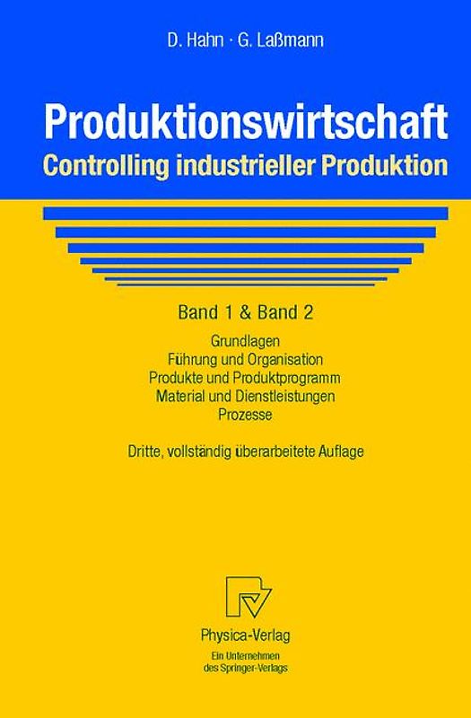Produktionswirtschaft - Controlling industrieller Produktion