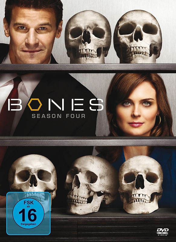 Bones: Die Knochenjägerin - Season 4 [7 DVDs] DVD