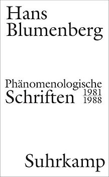 Phänomenologische Schriften