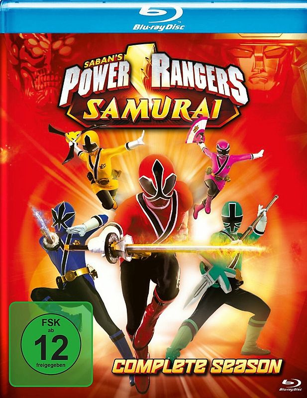 Power Rangers - Samurai - Die komplette Serie Blu-ray Disc