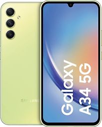 Image of Samsung Galaxy A34 5G Dual SIM 128GB awesome lime (Refurbished)
