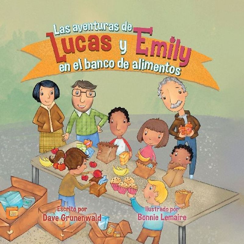 Las aventuras de Lucas y Emily en el banco de alimentos