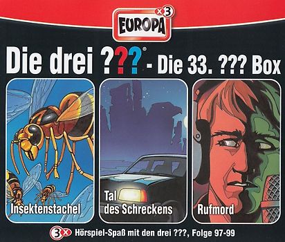 Die drei ???: Die 33. ??? Box - Folgen 97-99 [3 CDs]