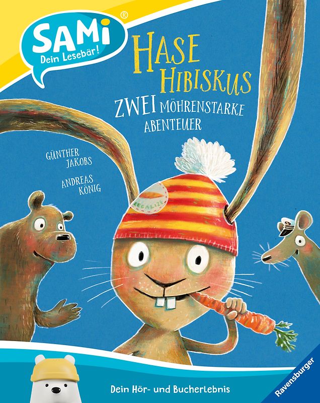 SAMi – dein Lesebär - Hase Hibiskus - Zwei möhrenstarke Abenteuer